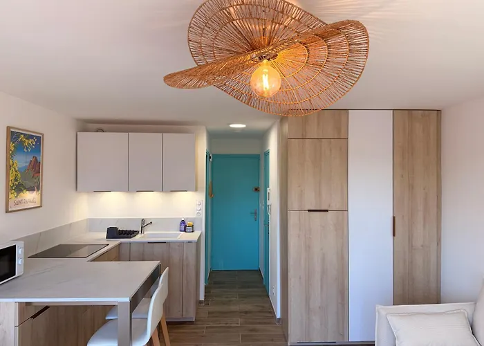 Le Petit Bleu - Boulouris 公寓